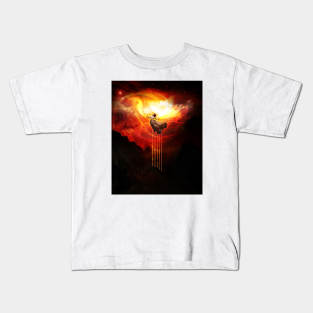 Fire woman Kids T-Shirt